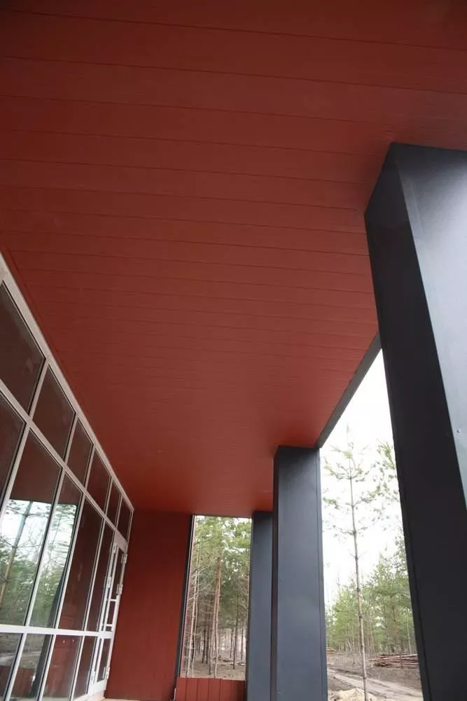 Вертикаль Гофр 0,5 Satin Matt с пленкой RAL 8004 терракота купить в краснодаре