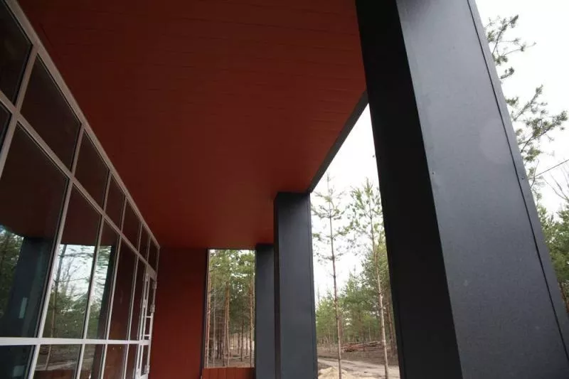 Вертикаль Гофр 0,5 Satin Matt с пленкой RAL 8004 терракота купить в краснодаре