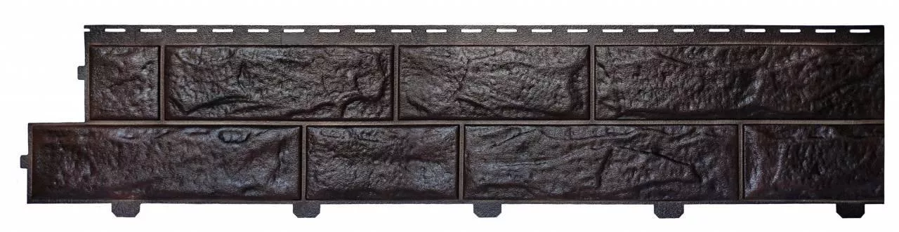 Формованный сайдинг Альта-Профиль ВУЛКАНИЧЕСКИЙ КАМЕНЬ. Обсидиан купить в краснодаре