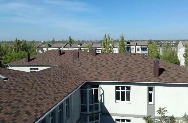 Гибкая черепица Tegola Top Shingle Винтаж (Vintage) коричневый купить в краснодаре