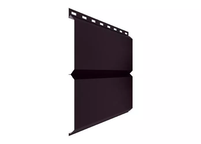 Металлический сайдинг Металл Профиль Lбрус VALORI 0,5 мм Violet Тёмно-фиолетовый купить в краснодаре