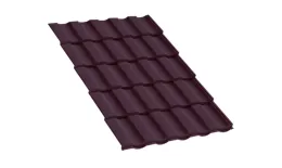 Металлочерепица Монтекристо-X VALORI 0.5 мм Violet Тёмно-фиолетовый. Цена: 736 руб. Артикул: montekr_valori-violetx