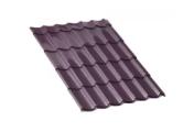 Металлочерепица Ламонтерра-XL VALORI 0.5 мм Violet Тёмно-фиолетовый – Купить оптом и в розницу