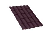 Металлочерепица Монтекристо-SL VALORI 0.5 мм Violet Тёмно-фиолетовый – Купить оптом и в розницу