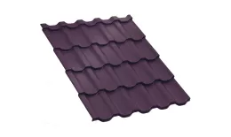 Металлочерепица Трамонтана-M VALORI 0.5 мм Violet Тёмно-фиолетовый. Цена: 748 руб. Артикул: tramont_valori-violetm