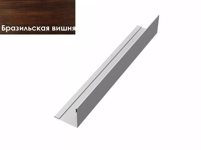 Планка завершающая 50х50 жалюзи Milan 0,45 Print Elite Cherry Wood GL купить в краснодаре