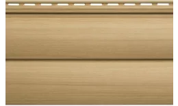 Сайдинг виниловый Альта-Профиль Blockhouse BH-03 Люкс двухпереломный Бук. Артикул: 42182