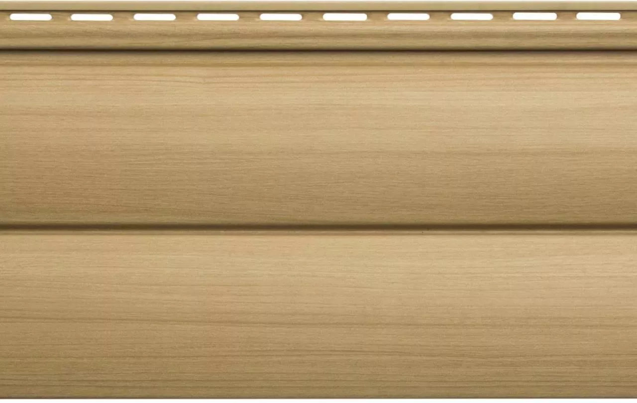 Сайдинг виниловый Альта-Профиль Blockhouse BH-03 Люкс двухпереломный Бук купить в краснодаре