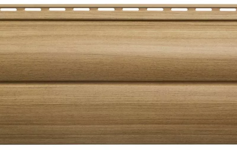 Сайдинг виниловый Альта-Профиль Blockhouse BH-03 двухпереломный Люкс каштан купить в краснодаре