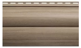 Сайдинг виниловый Альта-Профиль Blockhouse BH-03 Люкс двухпереломный Орех. Артикул: Alta-Profil-474