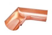 Угол желоба внутренний 90° (125/90) Аквасистем (медь) – Купить оптом и в розницу