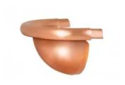Заглушка универсальная полукруглая (150/100) Аквасистем (медь) – Купить оптом и в розницу