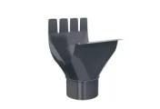 Воронка выпускная D125/90 МП GS-lite. RAL 7024 Серый графит – Купить оптом и в розницу