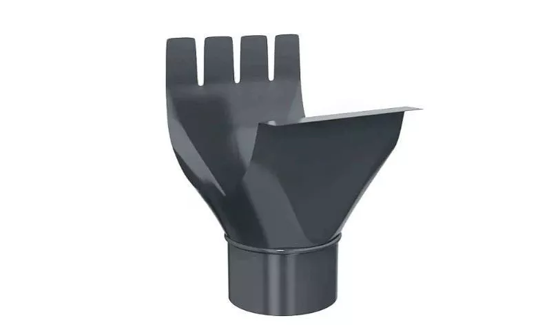 Воронка выпускная D125/90 МП GS-lite. RAL 7024 Серый графит купить в краснодаре