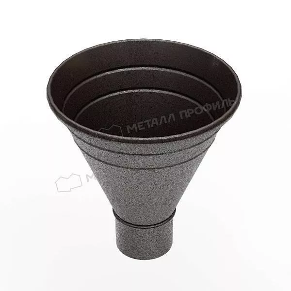 Воронка водосборная МЕТАЛЛ ПРОФИЛЬ Foramina Freeze D100/300 DarkBrown купить в краснодаре