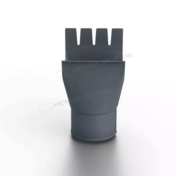Воронка выпускная МЕТАЛЛ ПРОФИЛЬ Foramina Freeze D125/100 Grey купить в краснодаре