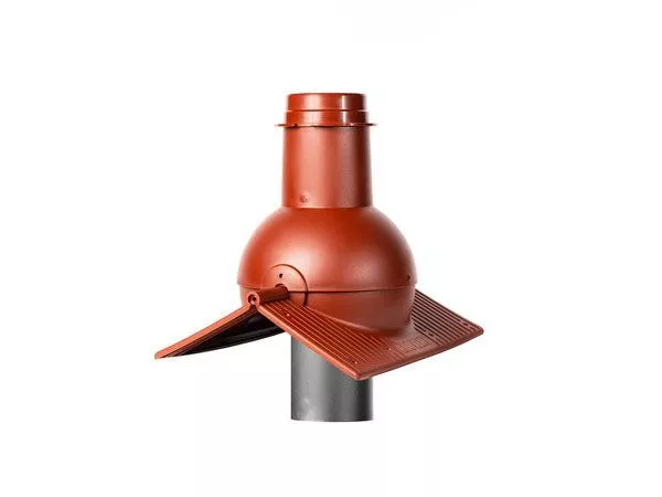 Выход канализации коньковый Krovent Pipe-cone кирпичный купить в краснодаре