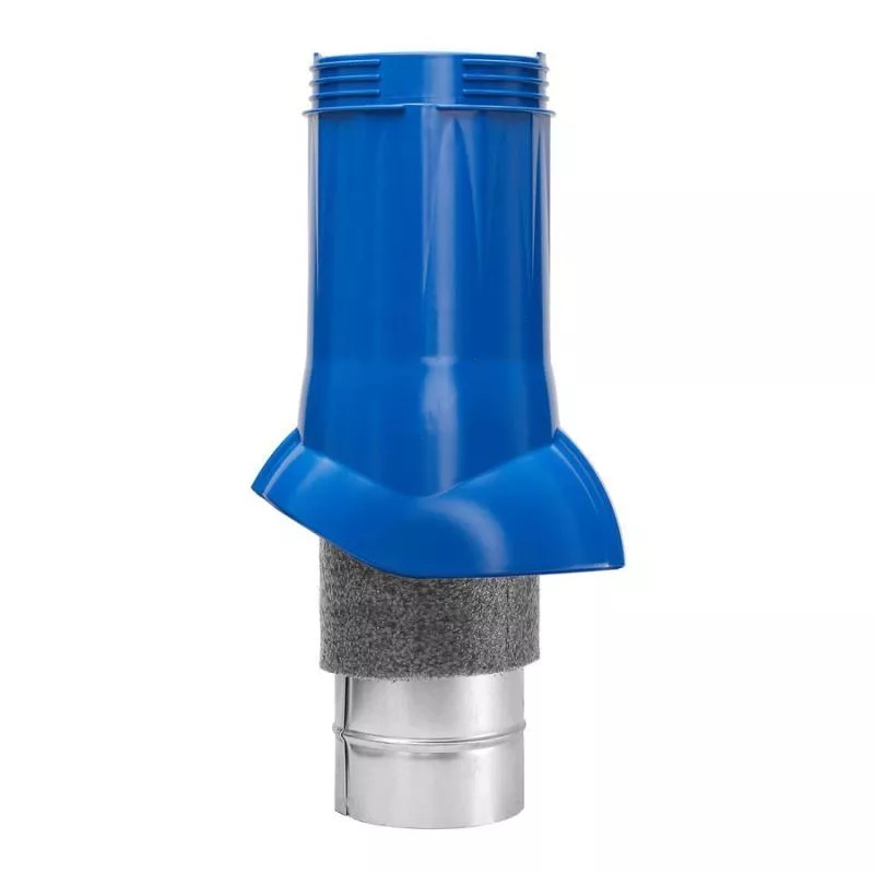 Выход вентиляционный изолированный 150/160 мм, RAL 5005 купить в краснодаре