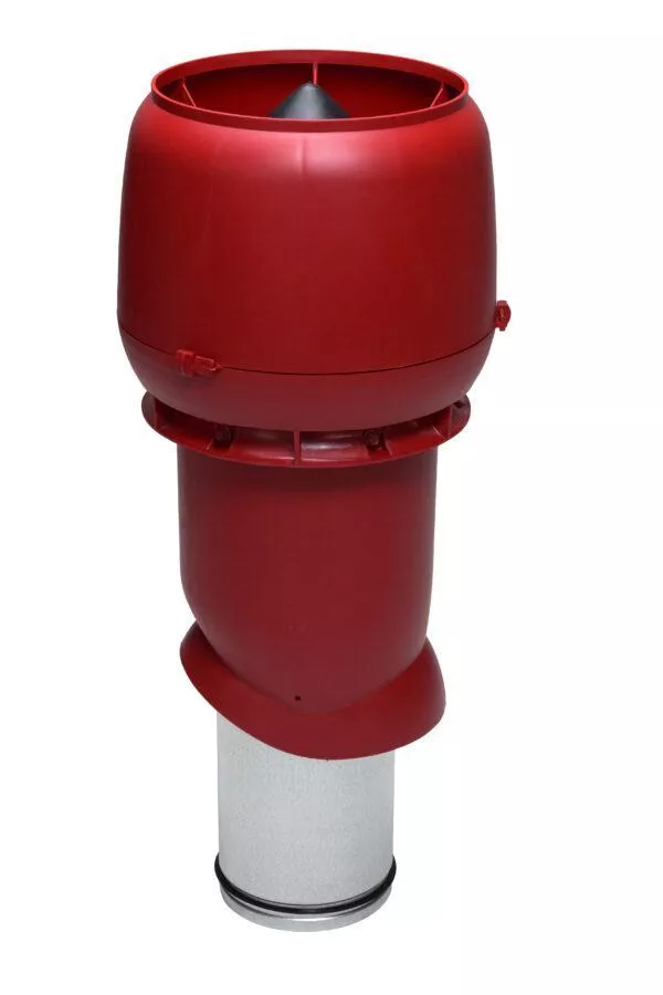 Выход вытяжки 160х225х500 ИЗ бордо с колпаком купить в краснодаре