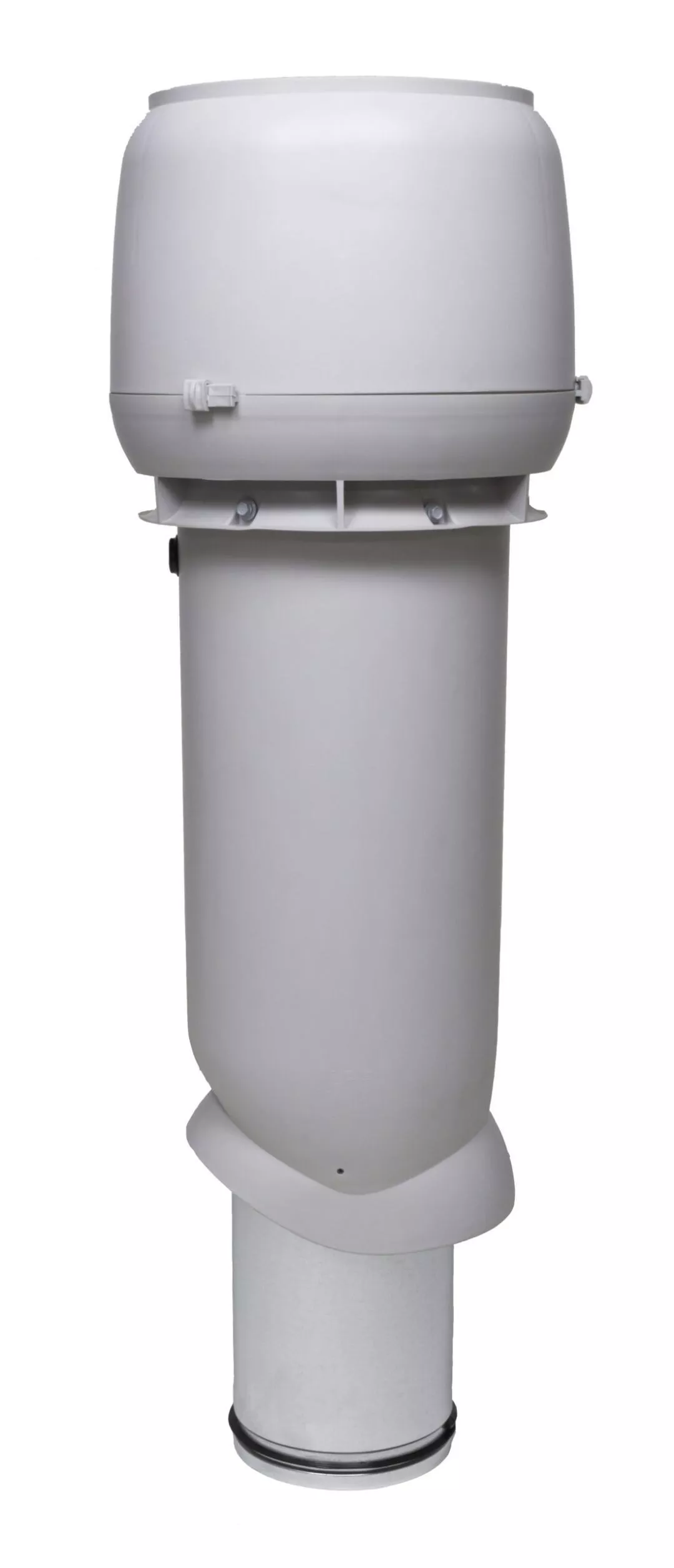 Выход вытяжки 160х225х700 ИЗ светло-серый с колпаком купить в краснодаре