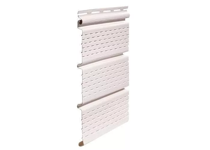 Софит FineBer Classic Color полная перфорация сигнальный белый купить в краснодаре