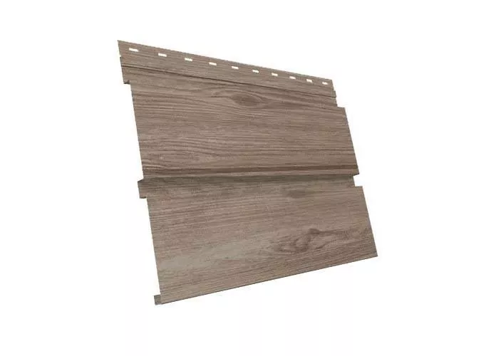 Металлический сайдинг Grand Line Квадро Брус Print Elite Беленый дуб купить в краснодаре