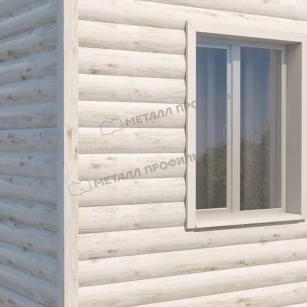 Сайдинг МЕТАЛЛ ПРОФИЛЬ Woodstock-28х330 (ECOSTEEL_MA-01-Беленый Дуб-0.5) купить в краснодаре