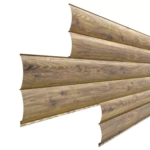Сайдинг МЕТАЛЛ ПРОФИЛЬ Woodstock-28х330 (ECOSTEEL_T-12-Дуб-0.45) купить в краснодаре
