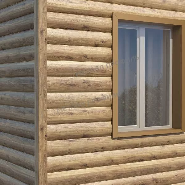 Сайдинг МЕТАЛЛ ПРОФИЛЬ Woodstock-28х330 (ECOSTEEL_T-12-Дуб-0.45) купить в краснодаре