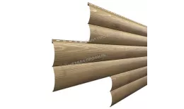 Сайдинг МЕТАЛЛ ПРОФИЛЬ Woodstock-Н-28х330 (ECOSTEEL_T-01-Сосна-0.5). Цена: 1160 руб. Артикул: 41706