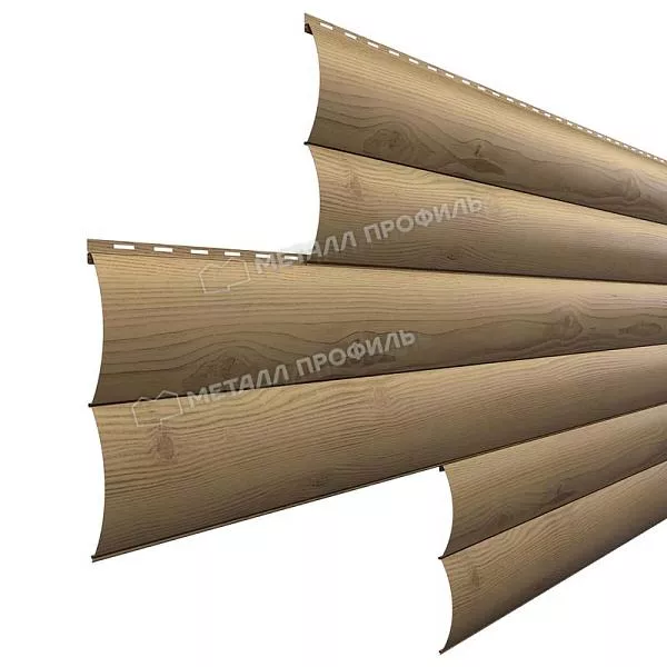Сайдинг МЕТАЛЛ ПРОФИЛЬ Woodstock-Н-28х330 (ECOSTEEL_MA-01-Сосна-0.5) купить в краснодаре