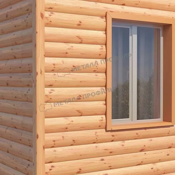 Сайдинг МЕТАЛЛ ПРОФИЛЬ Woodstock-Т-28х330 (ECOSTEEL_T-12-Золотой Орех-0.45) купить в краснодаре