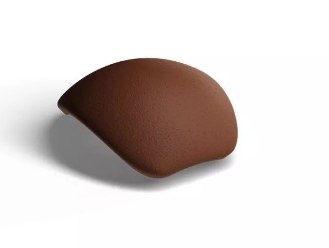 Y-образная черепица Kriastak. Цементно-песчаная. Classic Коричневый купить в краснодаре