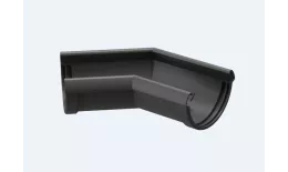 Угловой элемент 135° Döcke LUX Графит. Цена: 1366 руб. Артикул: Döcke-VOD57_3