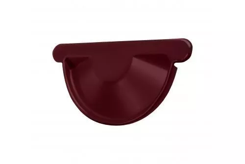 Заглушка торцевая универсальная Optima Grand Line 125 мм RAL 3005 Красное вино купить в краснодаре