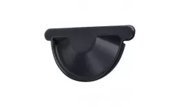 Заглушка торцевая универсальная Optima Grand Line 125 мм RAL 7024 Мокрый асфальт. Цена: 135 руб. Артикул: GL_voda_338