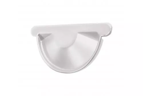 Заглушка торцевая универсальная Optima Grand Line 125 мм RAL 9003 Сигнальный белый купить в краснодаре