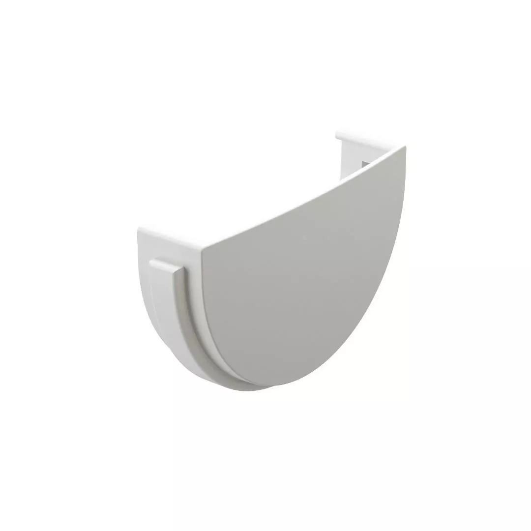 Заглушка желоба Döcke STANDARD Белый купить в краснодаре