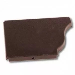 Заглушка желоба Металл Профиль Модерн 120х86 правая RAL 9010 Белый купить в краснодаре