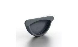 Заглушка желоба МЕТАЛЛ ПРОФИЛЬ Foramina Freeze D125 Grey. Цена: 256 руб. Артикул: 29830