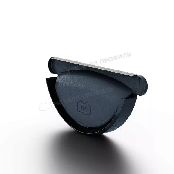 Заглушка желоба МЕТАЛЛ ПРОФИЛЬ Foramina Freeze D125 Grey купить в краснодаре