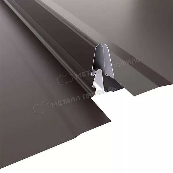Фальцевая панель Металл Профиль FASTCLICK-Н NormanMP (ПЭ-01-8017-0.5) купить в краснодаре