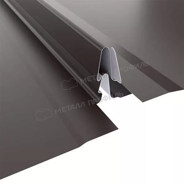 Фальцевая панель Металл Профиль FASTCLICK-Т (VikingMP-01-9005-0.45) купить в краснодаре