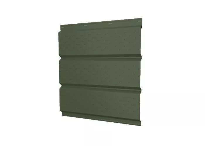 Софит металл GL с перфорацией Quarzit lite 0,5 мм RAL 7024 мокрый асфальт купить в краснодаре