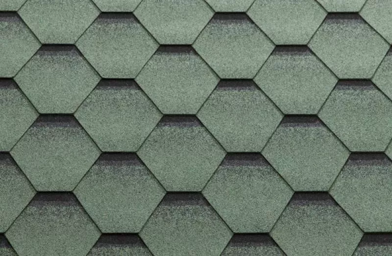 Гибкая черепица Katepal Katrilli моховая зелень купить в краснодаре