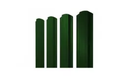 Штакетник Grand Line Прямоугольный фигурный 0,5 Velur RAL 6005 Зеленый мох. Артикул: Prymoyg_fig_ GL19