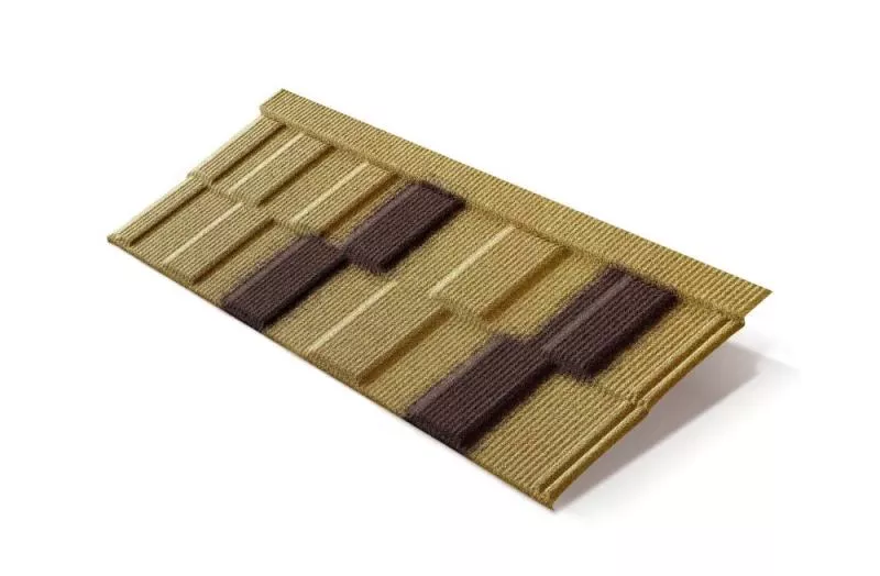 Композитная черепица Metrotile MetroViksen Цедар-браун купить в краснодаре