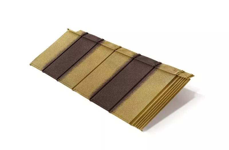 Композитная черепица Metrotile IPanel Цедар-браун купить в краснодаре