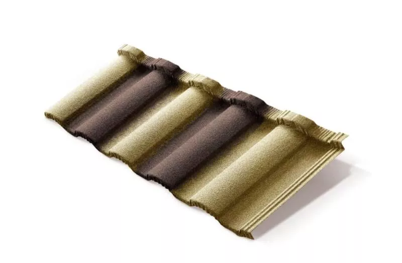 Композитная черепица Metrotile MetroRoman Цедар-браун купить в краснодаре