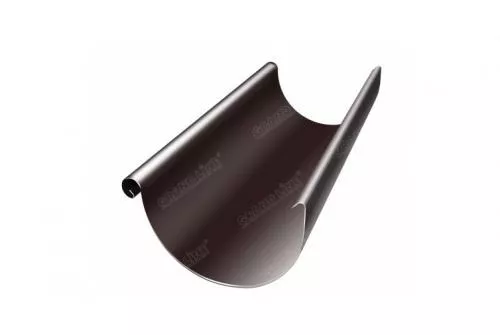 Желоб полукруглый Optima Grand Line 125 мм 3 м RAL 8017 Шоколад купить в краснодаре